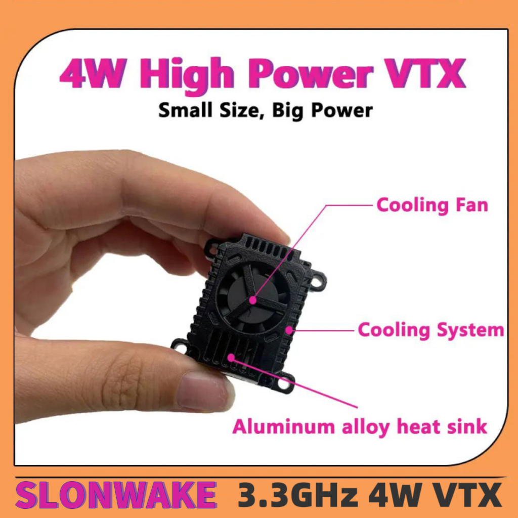 SLONWAKE FPV 3.3G 16CH 4000mW  - Drone Receiver review and price