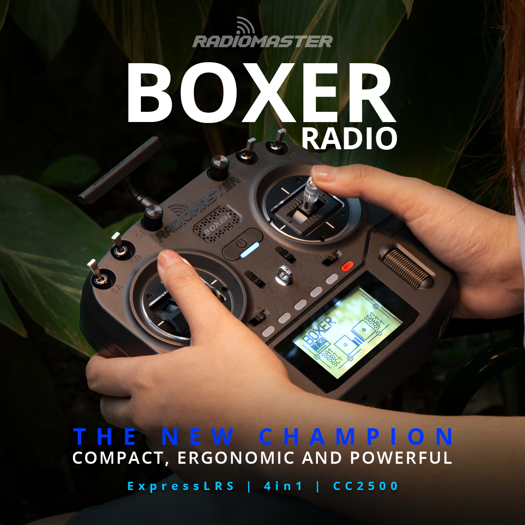 RadioMaster Boxer  2.4G 16ch H - Drone Gimbal review and price