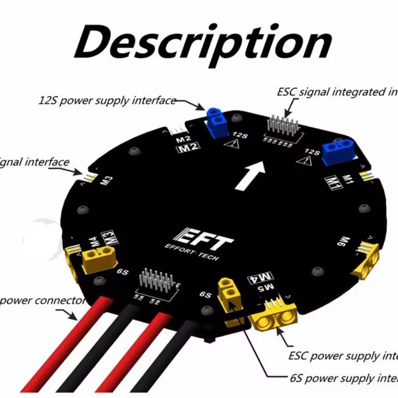 EFT Large Current Power Distri - Drone Power Distribution Board review and price