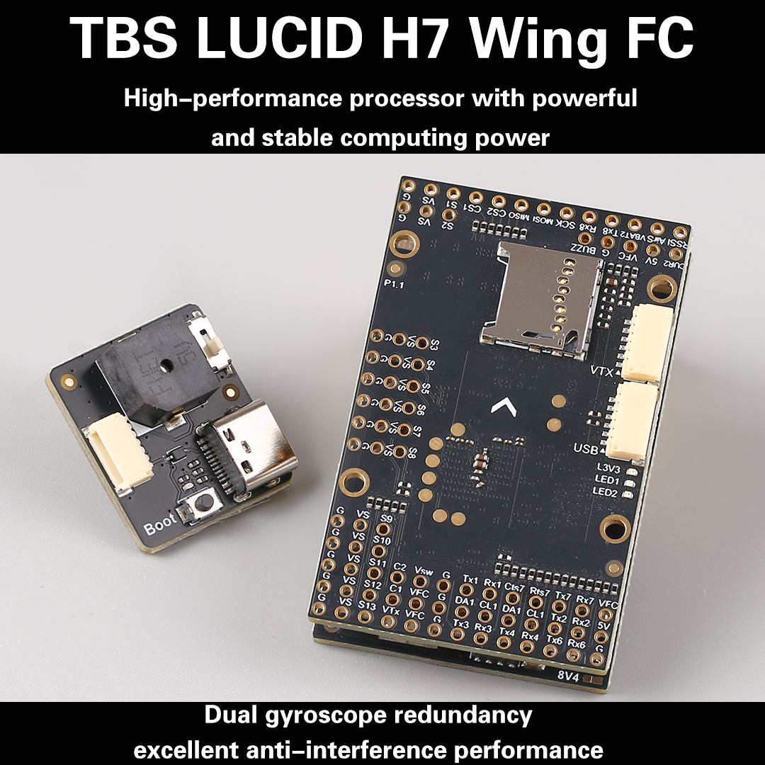 TBS LUCID H7 WING FC Dual Gyro - Drone Flight Controller review and price