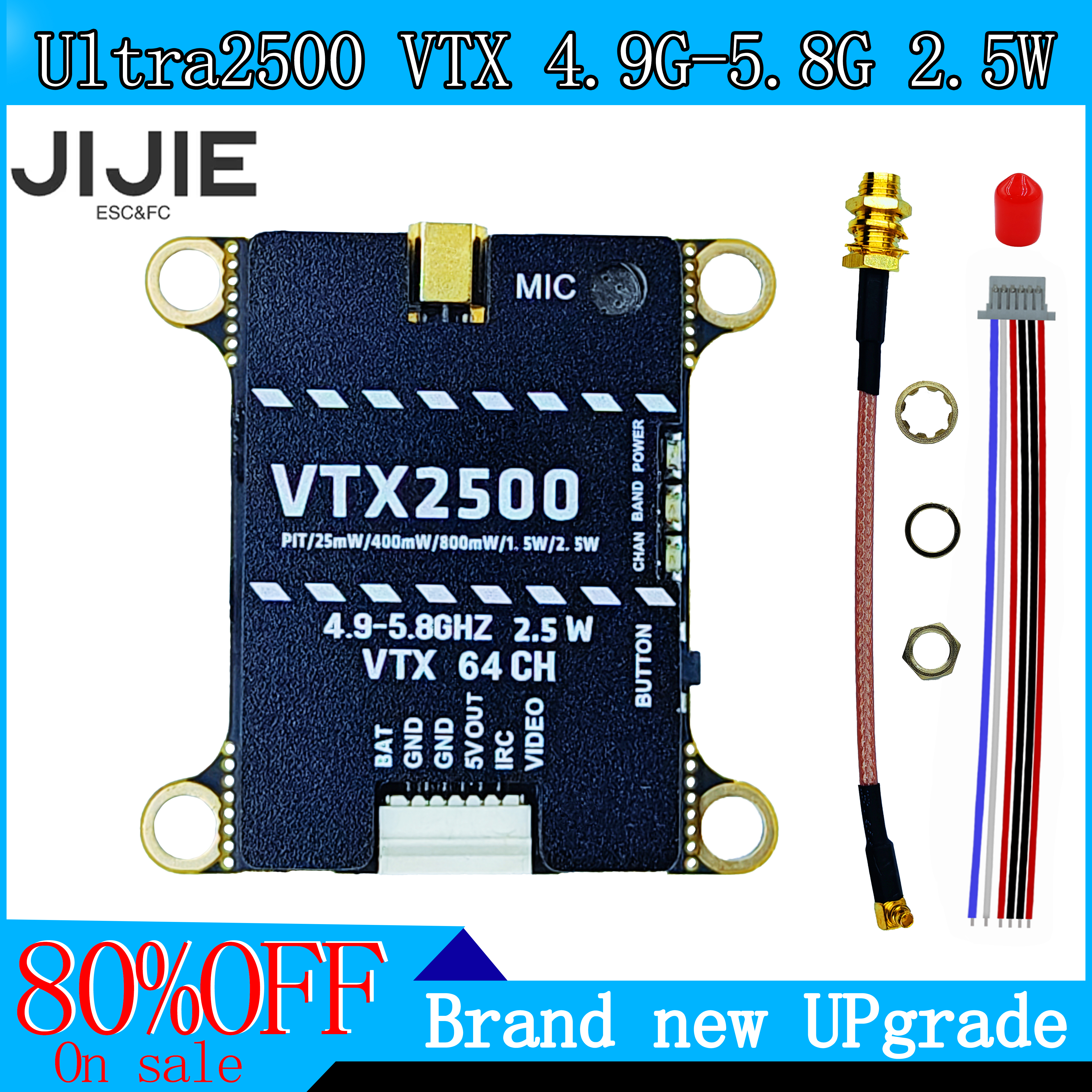 JIJIE Original new 1.6W VTX 2. - Drone Power Distribution Board review and price