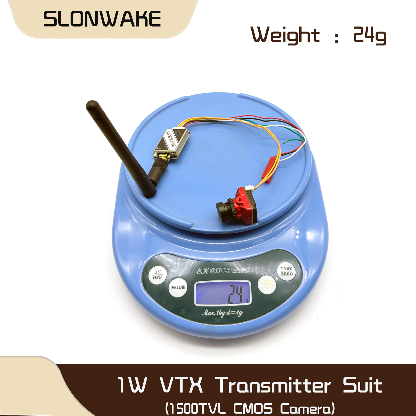SLONWAKE  5.8G 48CH 1W VTX 100 - Drone Frame review and price