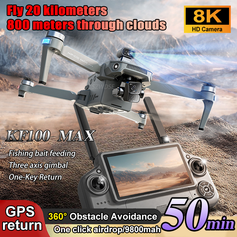 SJRC KF100 MAX 8K UHD Photo HD - Drone Gimbal review and price