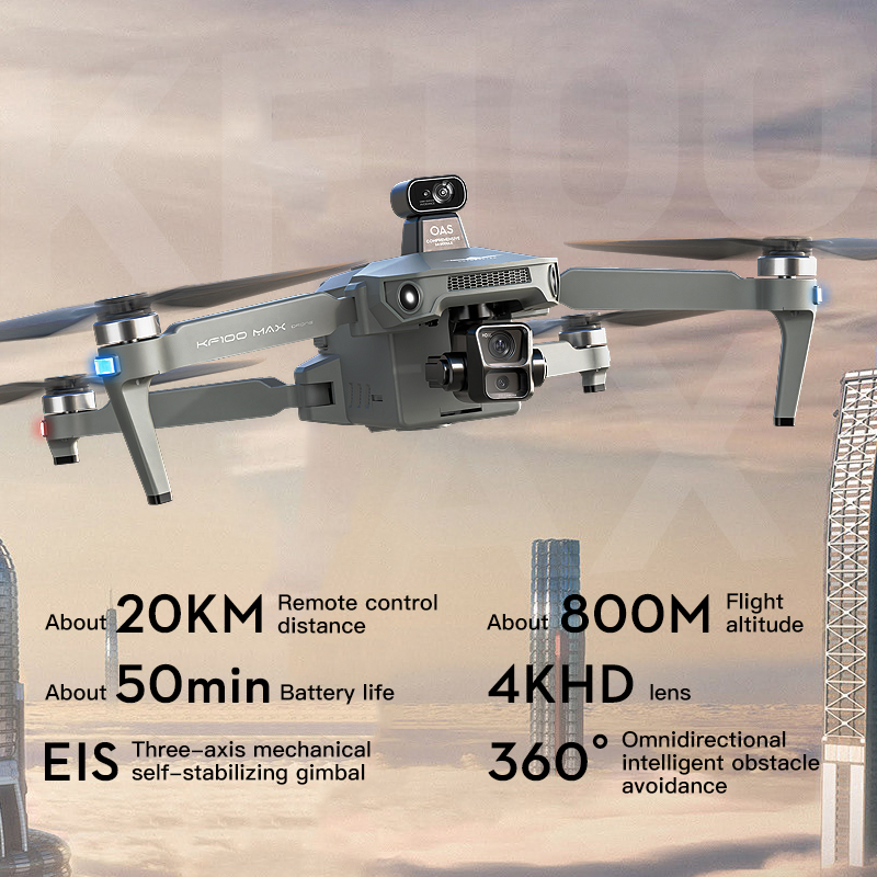 SJRC KF100 MAX 8K UHD Photo HD - Drone Gimbal review and price