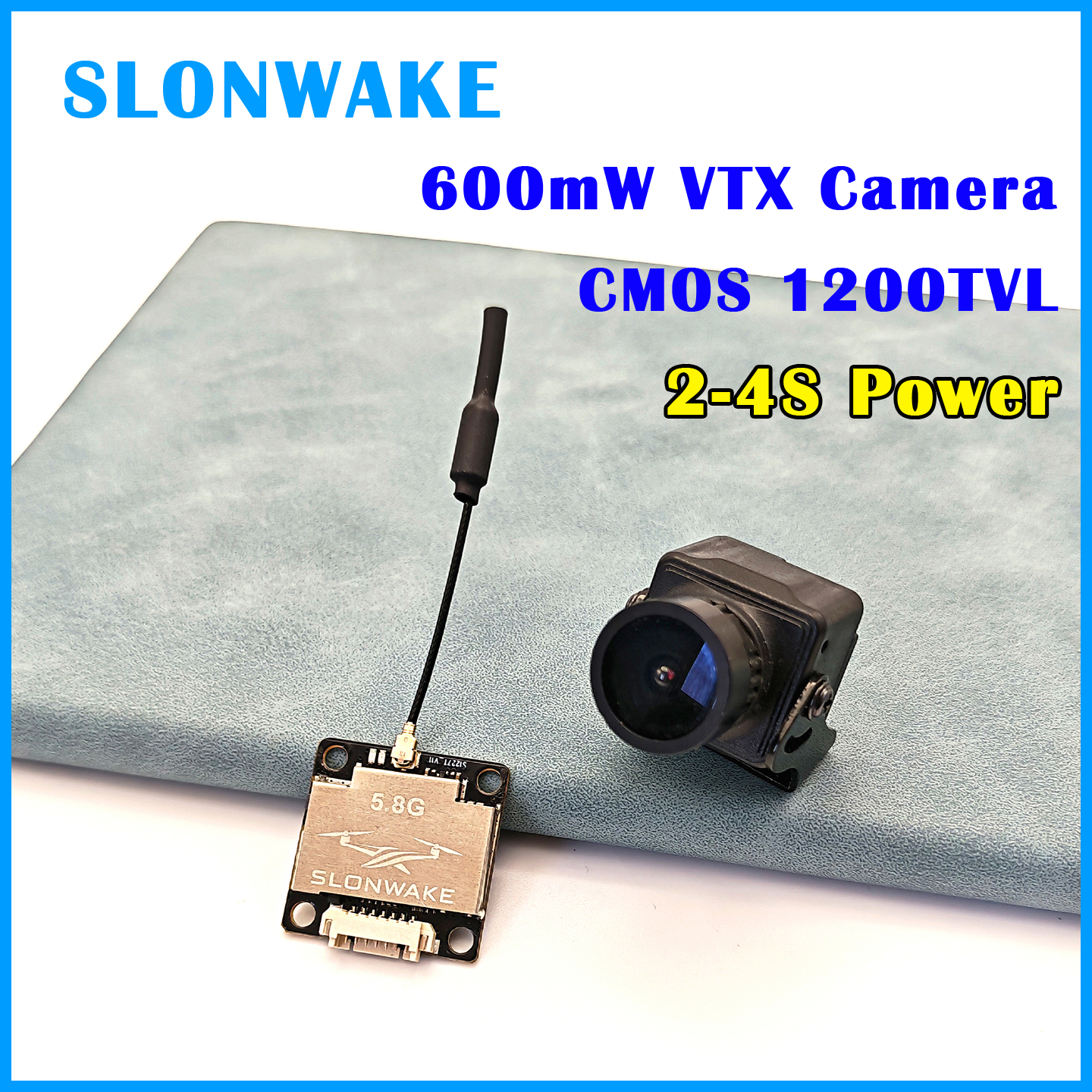SLONWAKE Ready to use 5.8G 48C - Drone Frame review and price