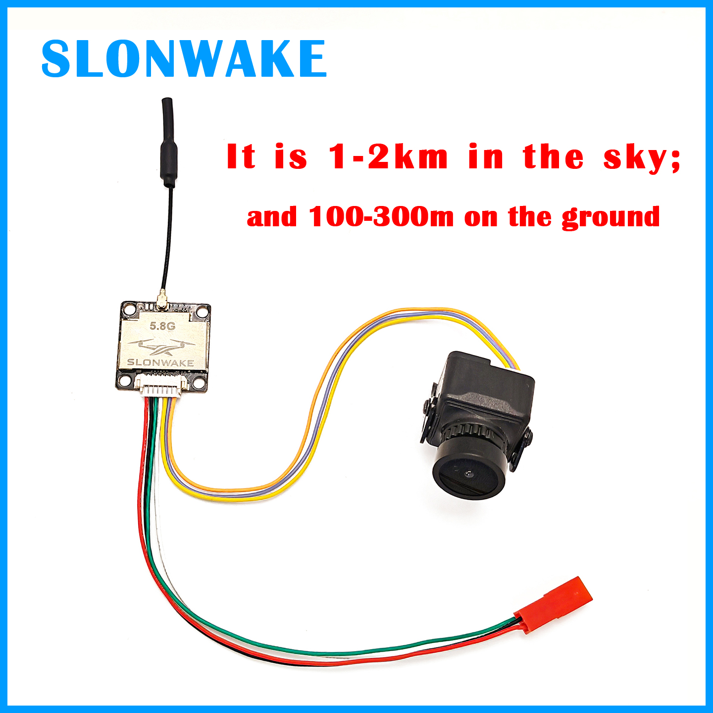SLONWAKE Ready to use 5.8G 48C - Drone Frame review and price