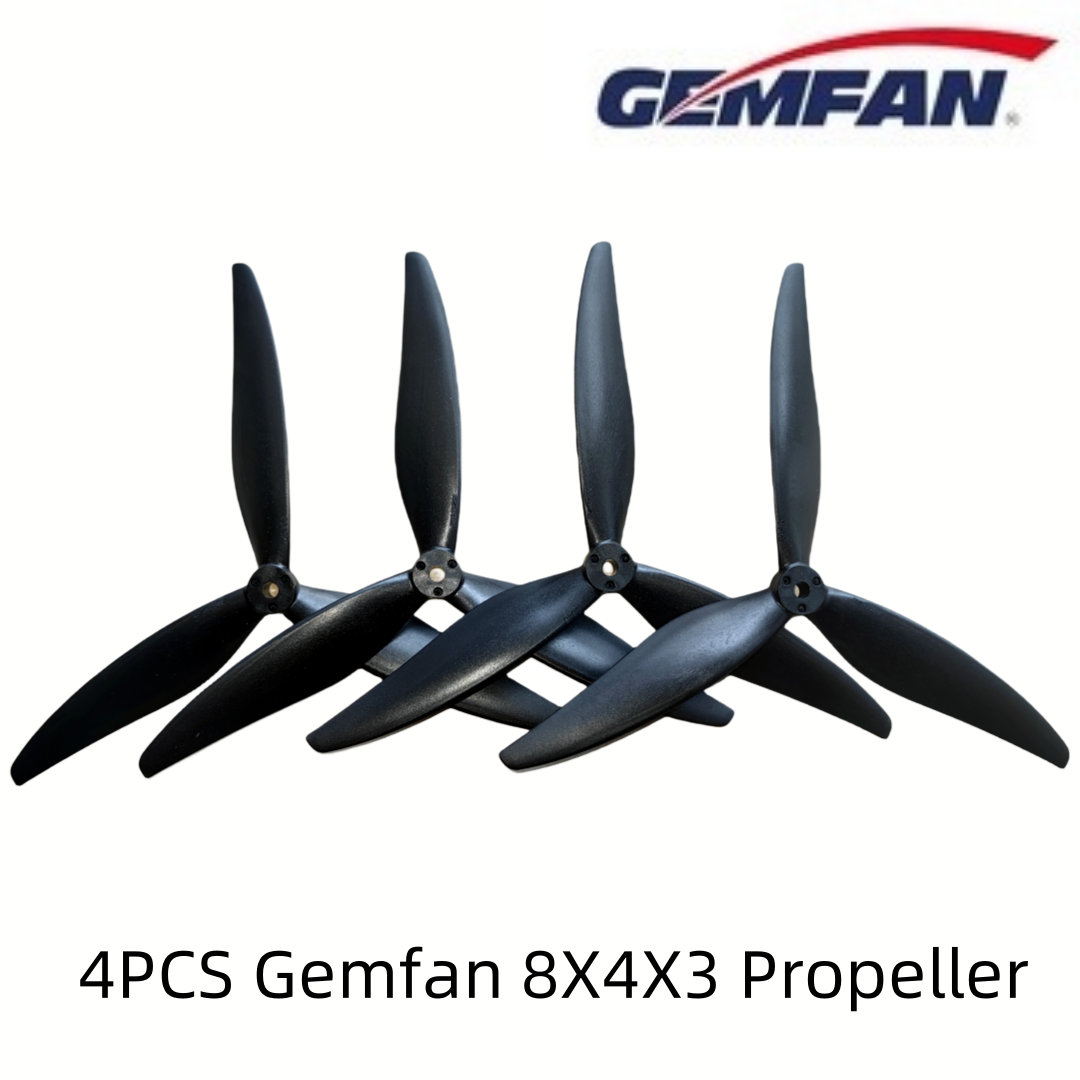 4PCS Gemfan 8040 8X4X3 3-Blade - Drone Propeller review and price