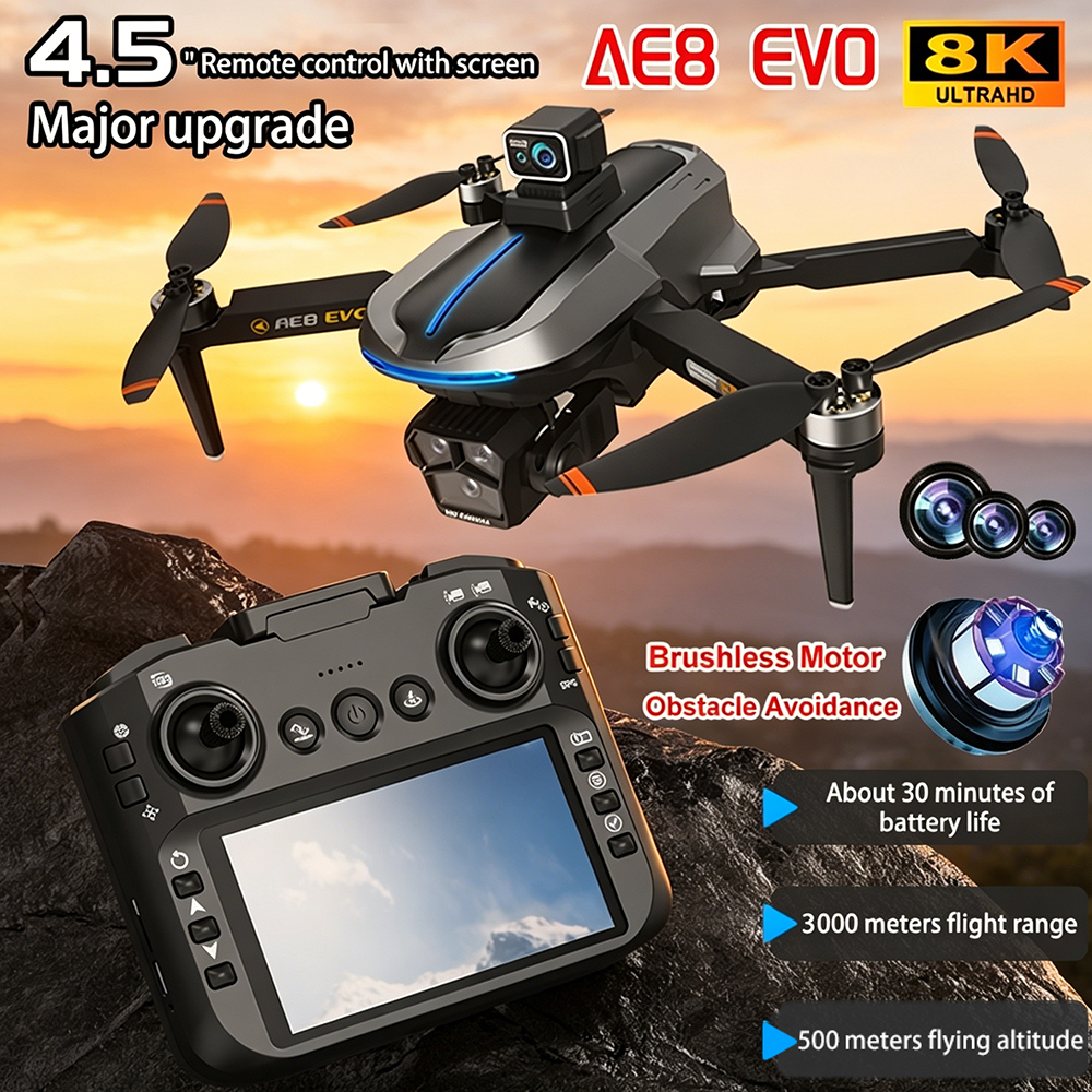 AE8 EVO Drone 4K Professional  - Drone Gps Module review and price