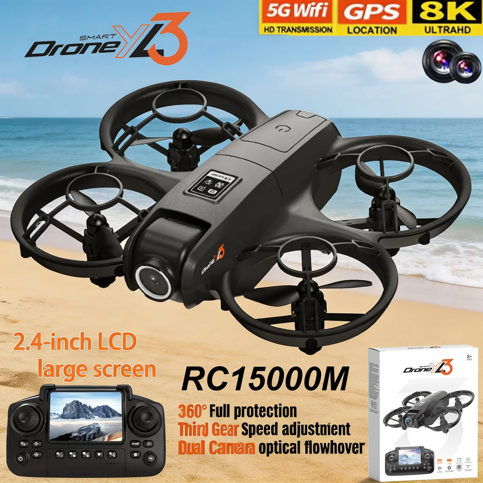 New YL3 RC Drone 8K 1080P Wide - Drone Gps Module review and price