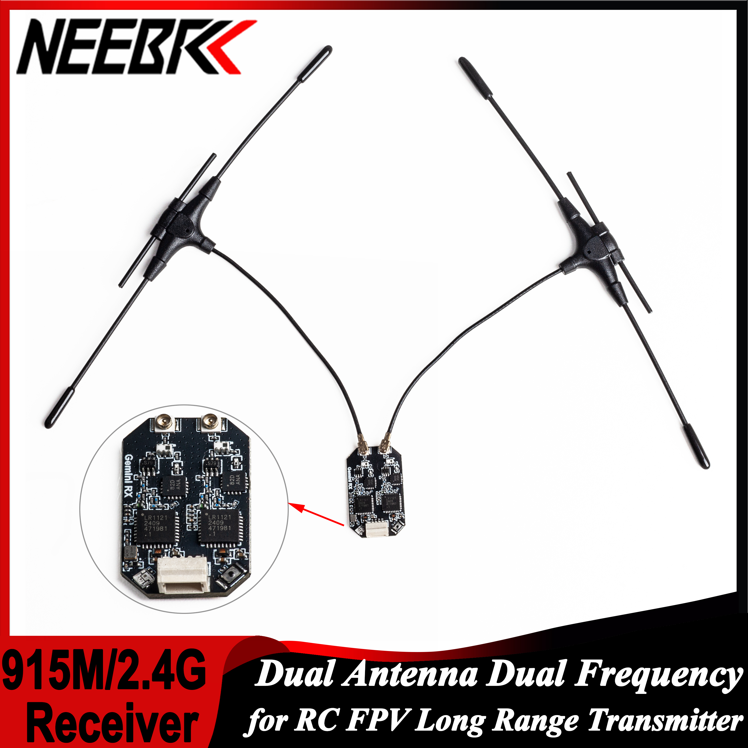 ELRS 915MHz/2.4GHz Gemini Dual - Drone Antenna review and price