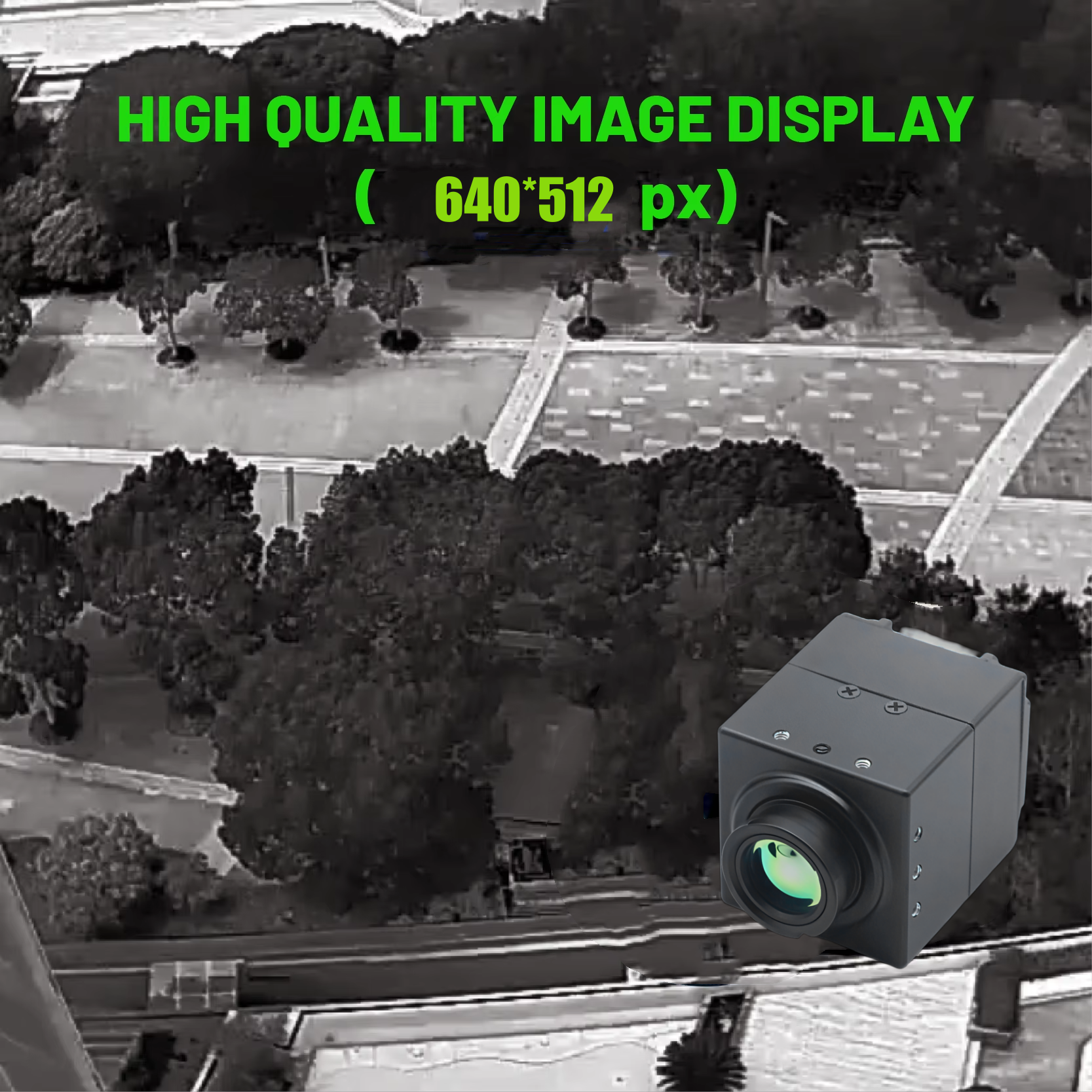 Uncooled 640x512 50Hz Radiomet - Drone Camera review and price